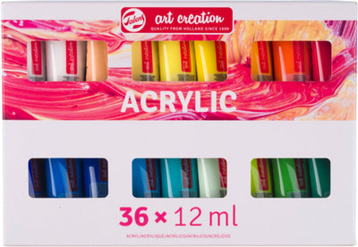 Creazione artistica Talens Set di vernici acriliche, 36x12ml