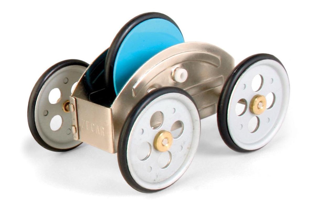 Kikkerland zecar flywheel car - toy car - unique gift