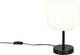 Rl vive tu luz realidad madeline - lámpara de mesa - negro mate - excl. 1x e27 4 w - interruptor de cable - casalum