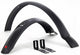 Set di parafender taipan mtb da 20 pollici 50 mm nero