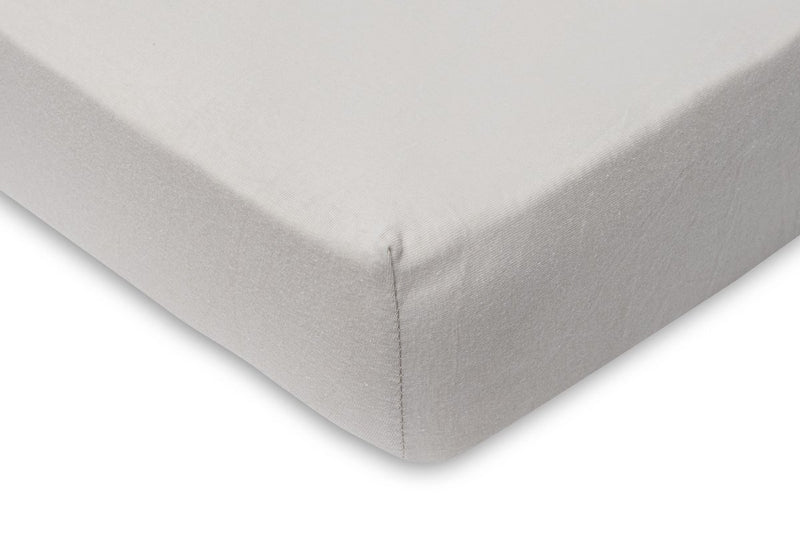Jollein - lenzuolo con angoli culla jersey 40 50x80 90 cm - lenzuolo con angoli culla - cotone morbido - nocciola - 2 pezzi