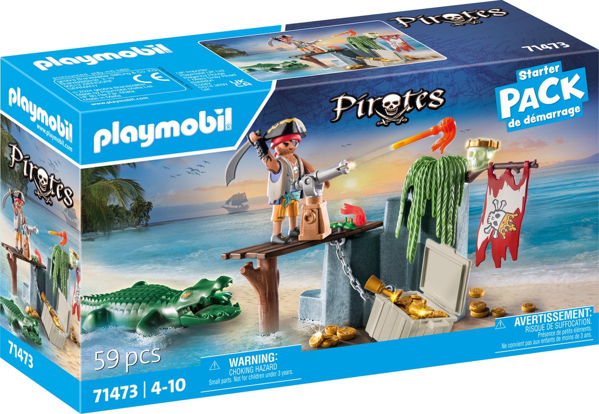 Playmobil Pirates pirata con 71473