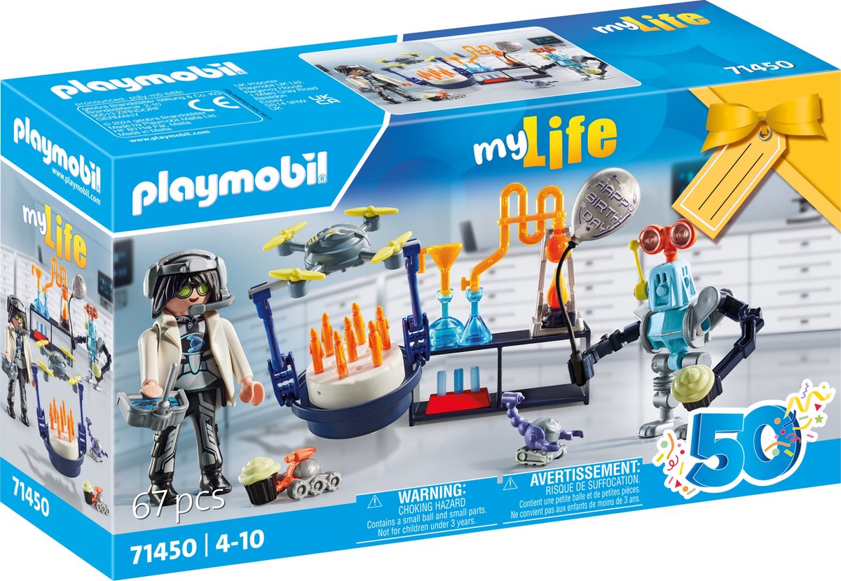 Playmobil My Life Researchers with Robots 71450