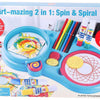 Set de dibujo en espiral Playgo 2 en 1 - 33 piezas.