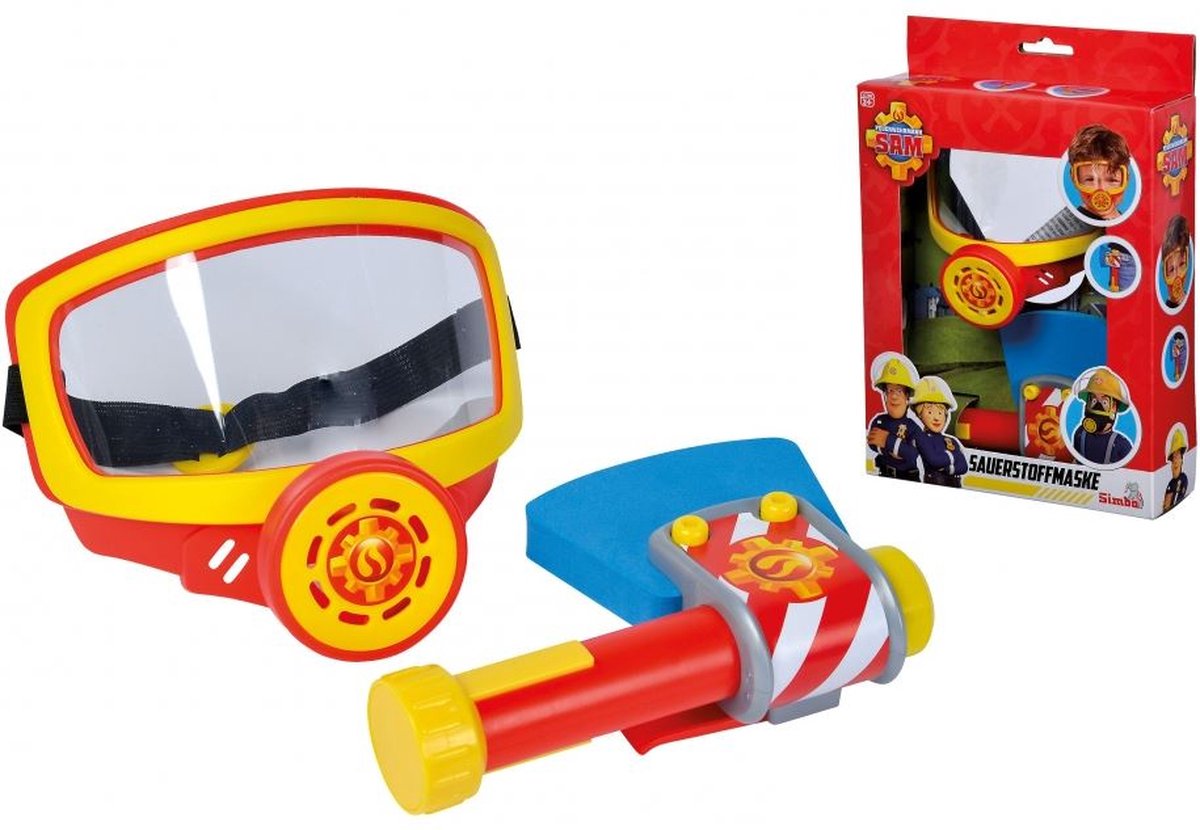 Simba - sam oxygen mask - brandweerman sam - zuurstofmasker