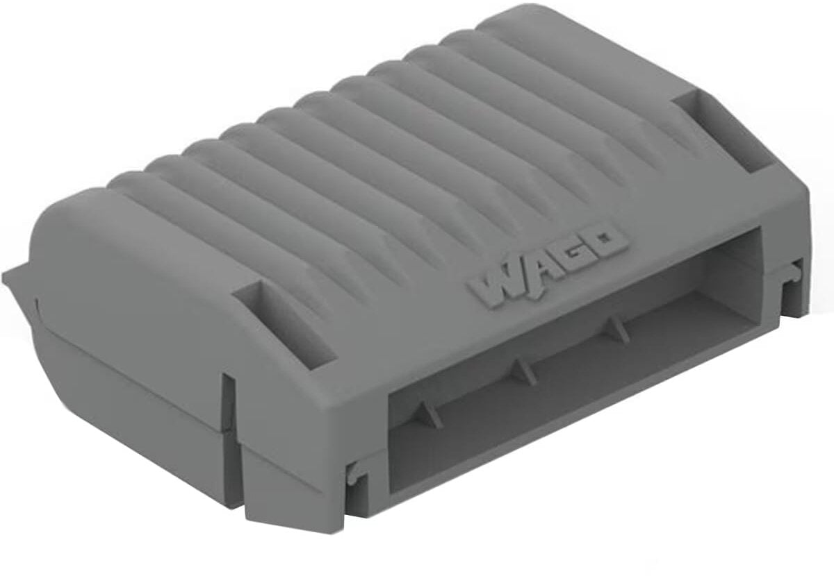 Scatola gel Wago per pinze di saldatura max. 4mm² ipx8 misura 2
