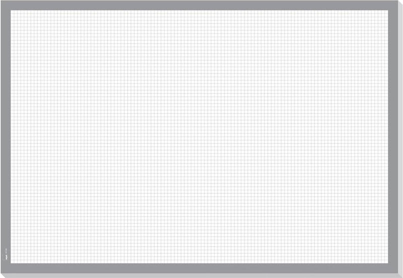 Sigel bureau onderlegger - squared - 59,5x41cm - 30 vel - met ruit - schrijf onderlegger - si-ho260