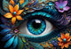 Puzzle Bluebird puzzle guardami - 1000 pezzi di giocattoli colorati.