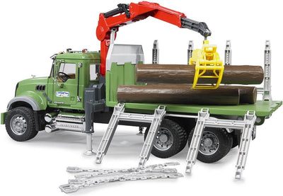 Bruder Mack Mack Wood Transport Truck