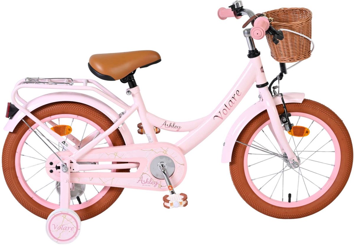 Bicicletta per bambini Volare Ashley - ragazze - 16 pollici - rosa