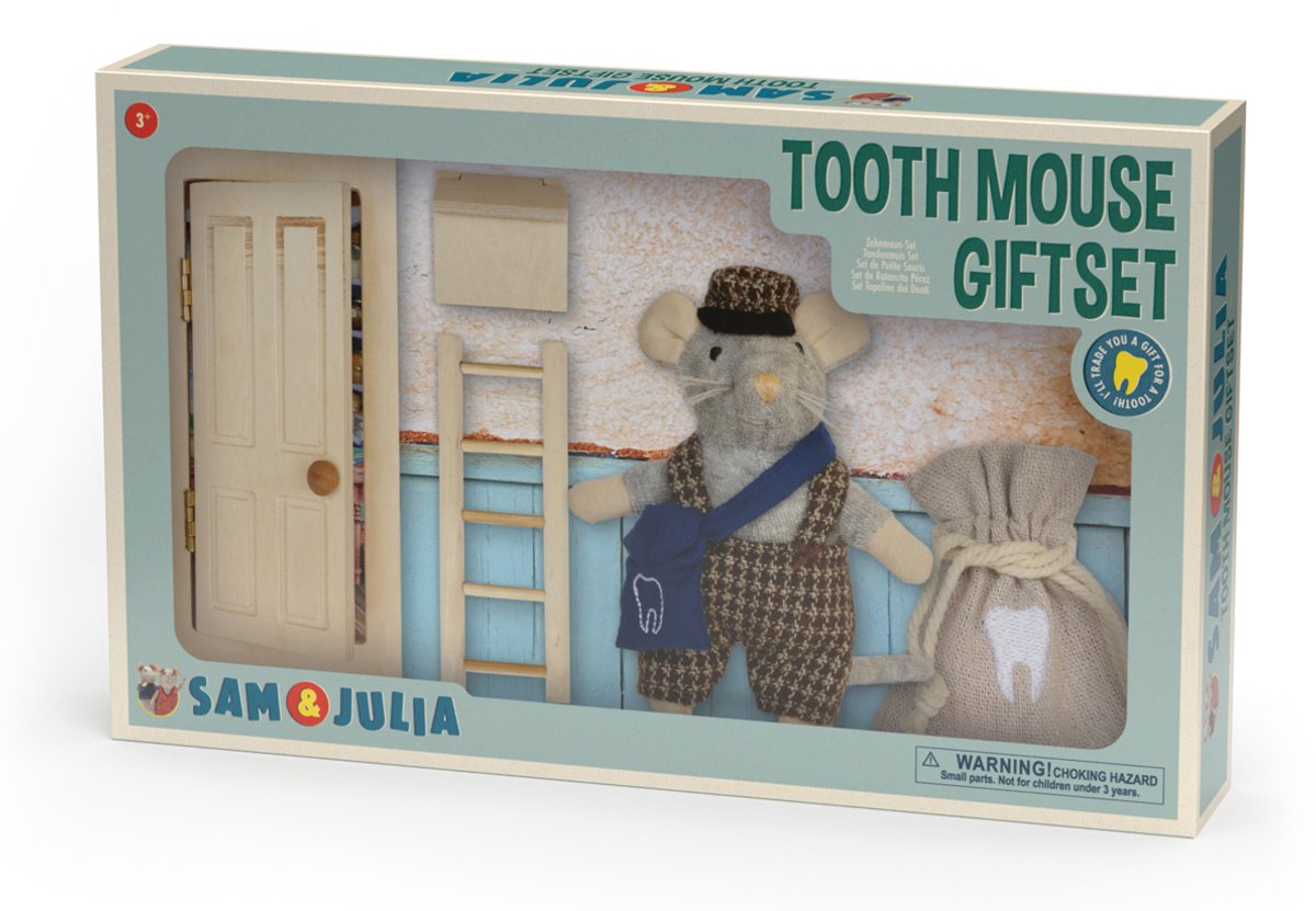 Het muizenhuis sam julia - tandenmuis set - diy knutselset - tandenfee -