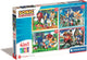Clementoni puzzle Sonic, 4in1