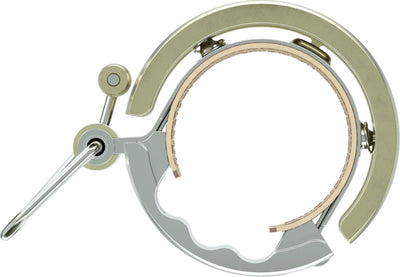 Knog oi bell luxe - ottone spazzolato - grande