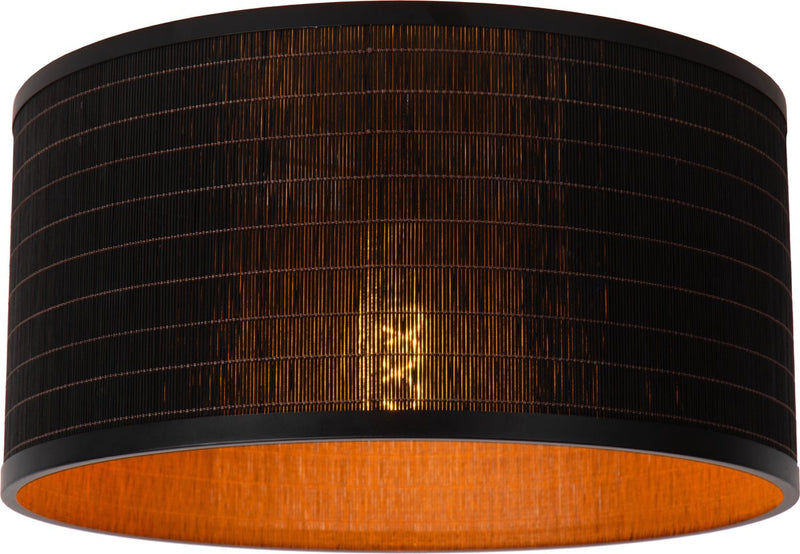 Lucide tagalog - lampada da soffitto (lampada da soffitto) - ø 40 cm - 1xe27 - nero - japandi