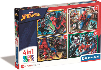 Clementoni puzzle Marvel Spiderman, 4in1
