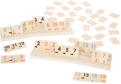 Small foot wooden rummy game