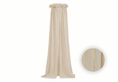 Jollein veil vintage - nougat - baby veil, bed canopy - 155cm