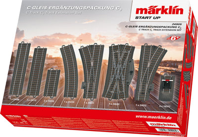 Märklin starts up c-rail extension set c5