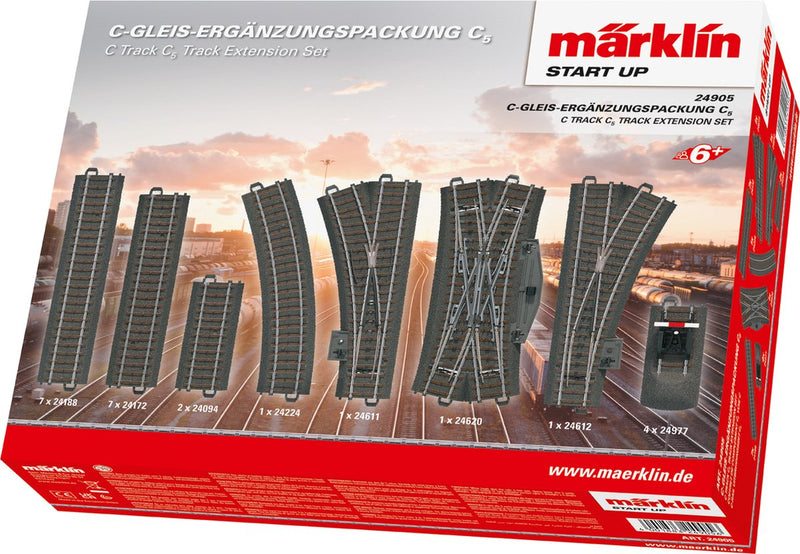 Märklin start up c-rail uitbreidingsset c5
