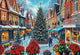 Puzzle Bluebird Puzzle natalizio Shopping in piazza natalizia 1000 pezzi.