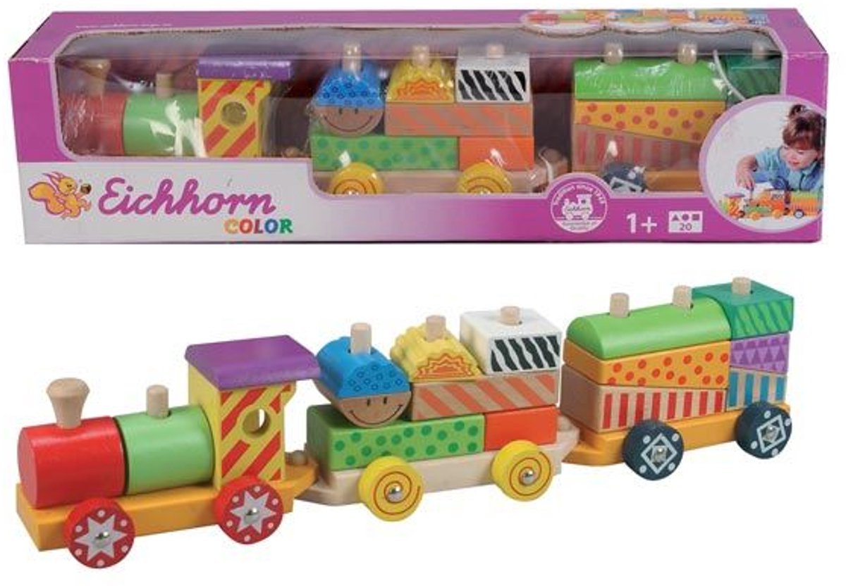Tren de madera Eichhorn