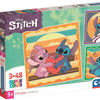 Clementoni puzzle puzzle punto quadrato, 3x48st.