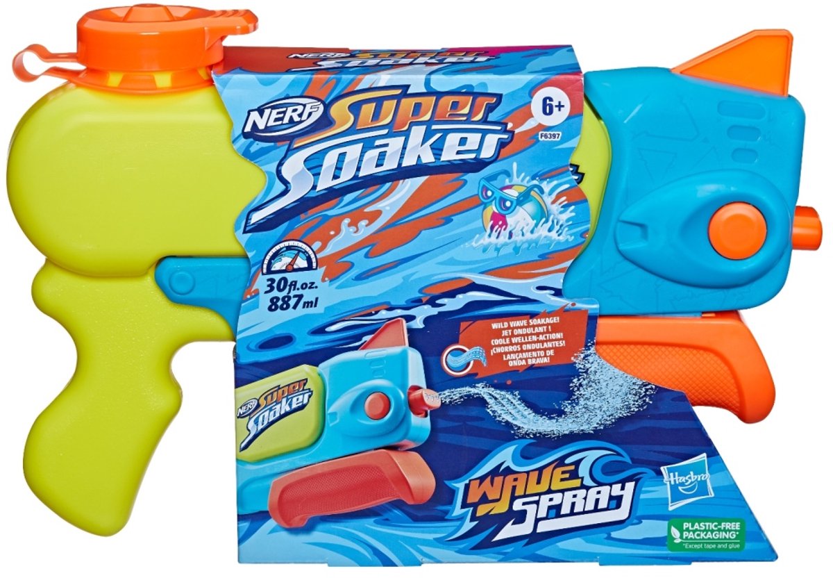 Pistola ad acqua spray per onda Super Soaker Nerf