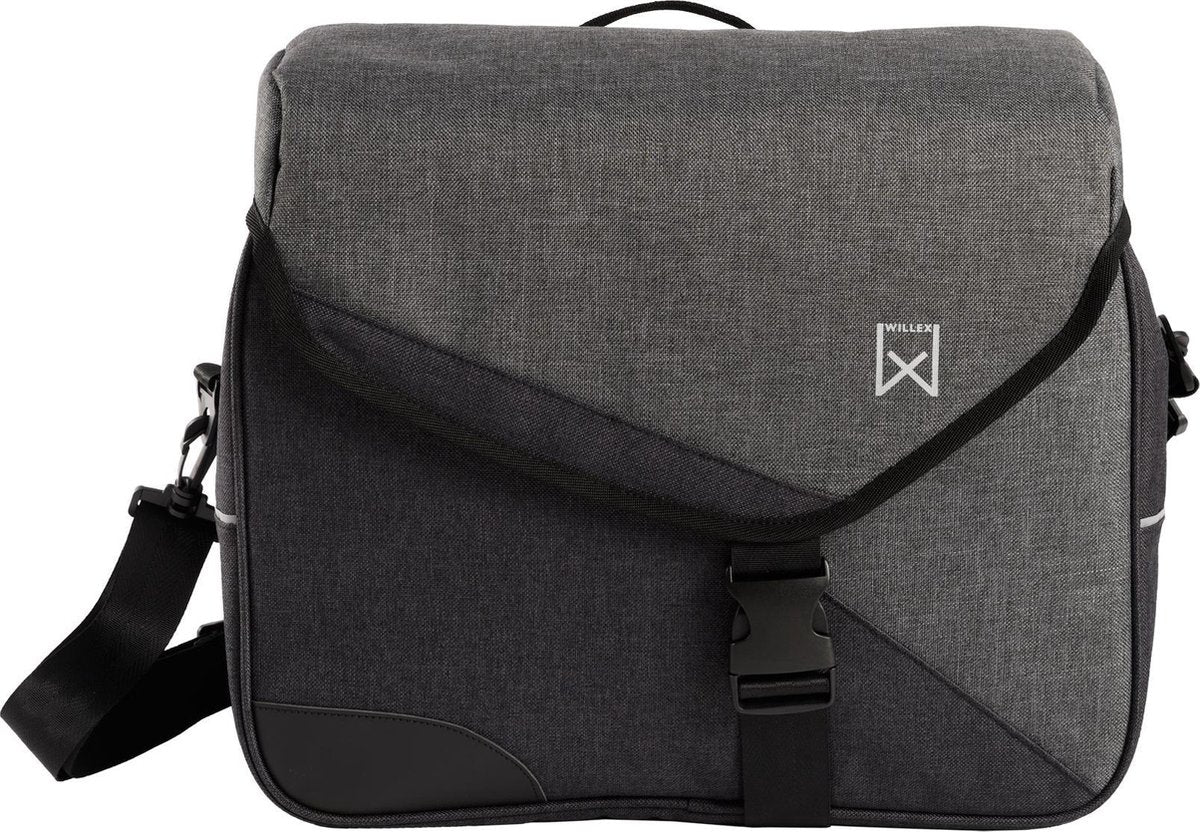 Nuova borsa Wilex 800 Messengerbag 800 Black Antracite