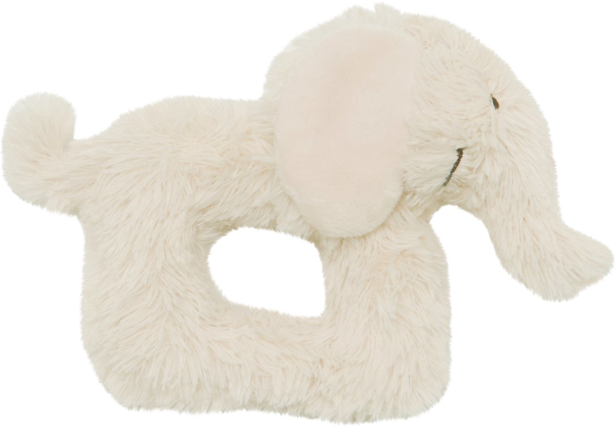 Happy horse olifant ezzy rattle rammelaar - ecru - baby cadeau