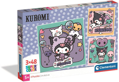 Clementoni - 3x48 pezzi - kuromi