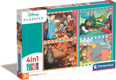 Animali Clementoni Legpuzzel 4in1