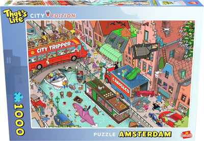 Goliath that's life city edition: puzzle amsterdam - 1000 pezzi.