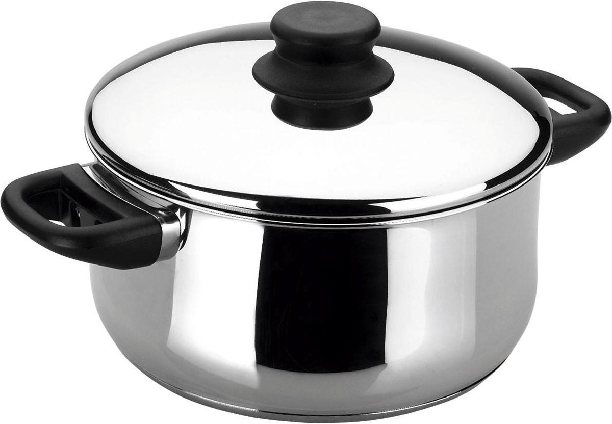 Lacor garinox kookpot met deksel - ø 20cm - 3l