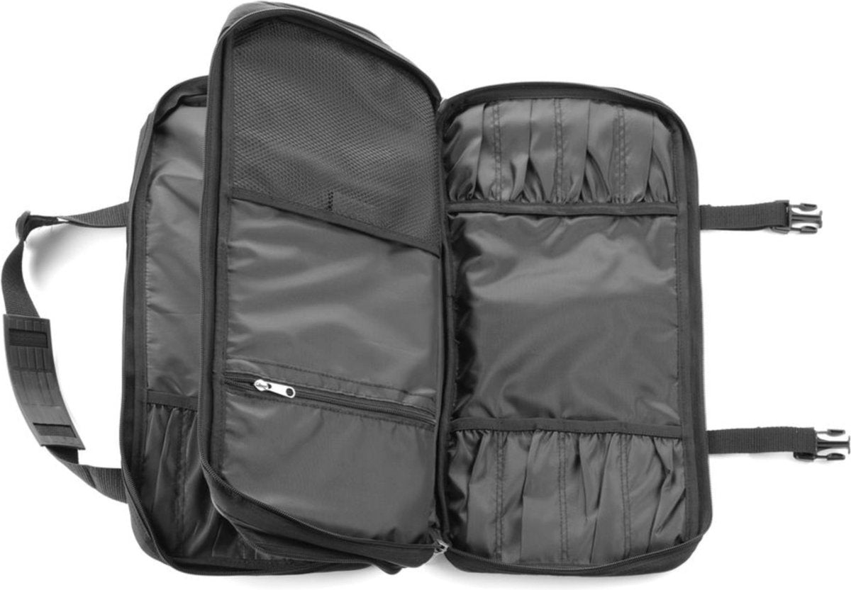 Hendi messen draagtas – 17 sleuven – met schouderband – 500x120x225 mm