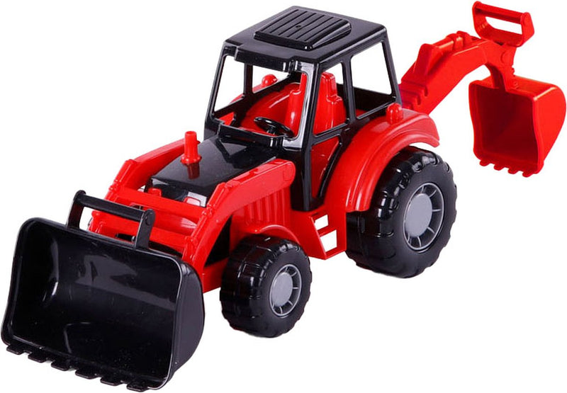Cavallino Toys Cavallino Junior Excavator Tractor Red