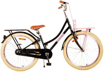 Volare Excelente bicicleta para niños - niñas - 24 pulgadas - negro - 3 engranajes