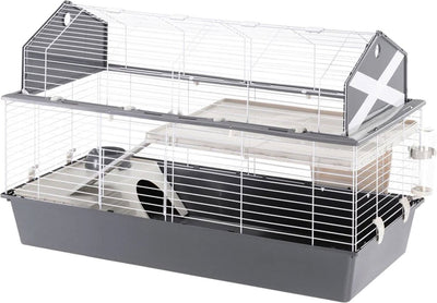 Ferplast Fienile 120 - gabbia per roditori - grigio - 119 x 58 x 77 cm