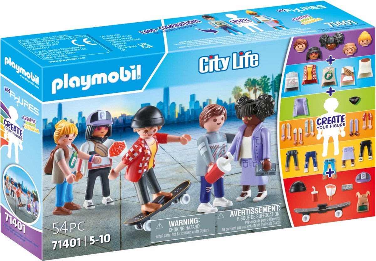 Playmobil City Life My Figures: Fashion 71401