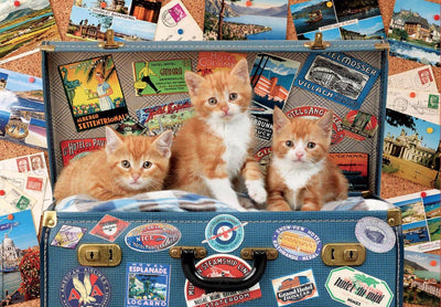 Educa - puzzle - gatitos de viaje - 200 piezas