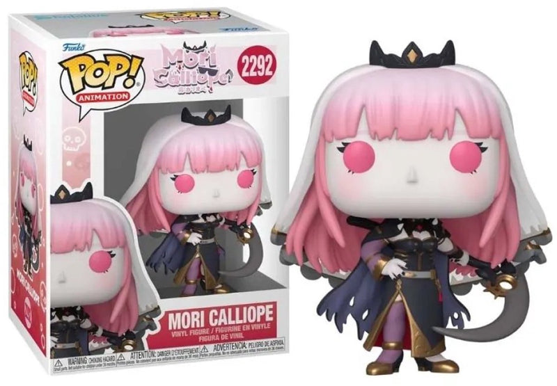 Funko hololive mori calliope (pop! Animazione) figur in vinile 2292 unisex pop! - neutro - standard