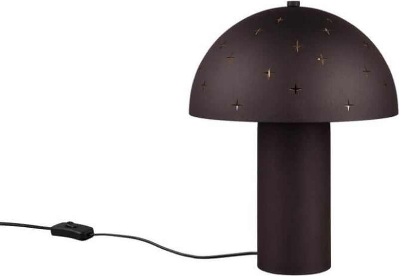 Rl live your light reality seta - lámpara de mesa - negro mate - excl. 1x e14 28w - interruptor de cable