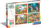 CLEMONI LAGPUZZEL Color Disney Winnie de Pooh, 4in1