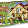 Androni unico bouwstenen huis maximilian families 155-delig speelgoedset.