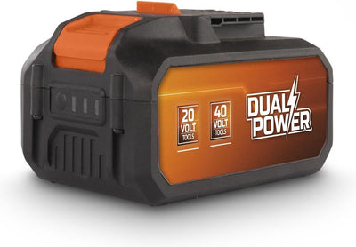 Batteria Powerplus dual power powdp9040 - 2x20v, 8.0ah, 4.0ah - batteria per dispositivi 20v 40v - indicatore di alimentazione LED - piattaforma batteria