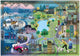 Clementoni World Map Puzzle 101 Dálmatas, 1000.
