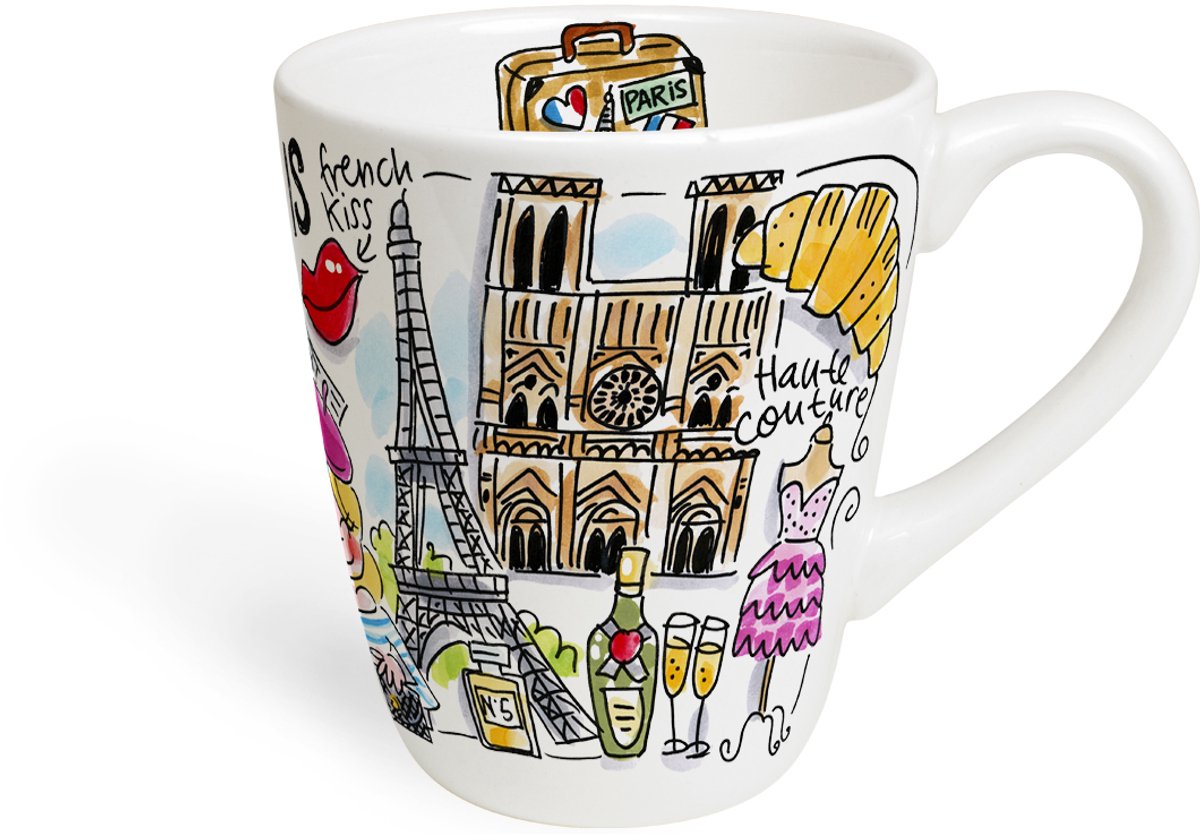 Blond Amsterdam, taza icono ciudad paris 0,35l