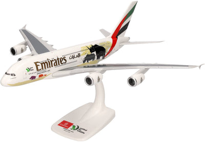 Herpa airbus a380-800 emiratos unidos por la vida silvestre (no.2)