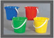 Basic bucket with poured fitting 15 cm