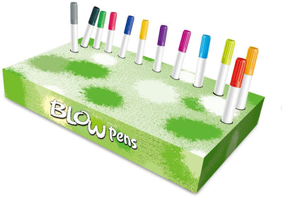 Set penna soffiaggio con animali a pompa