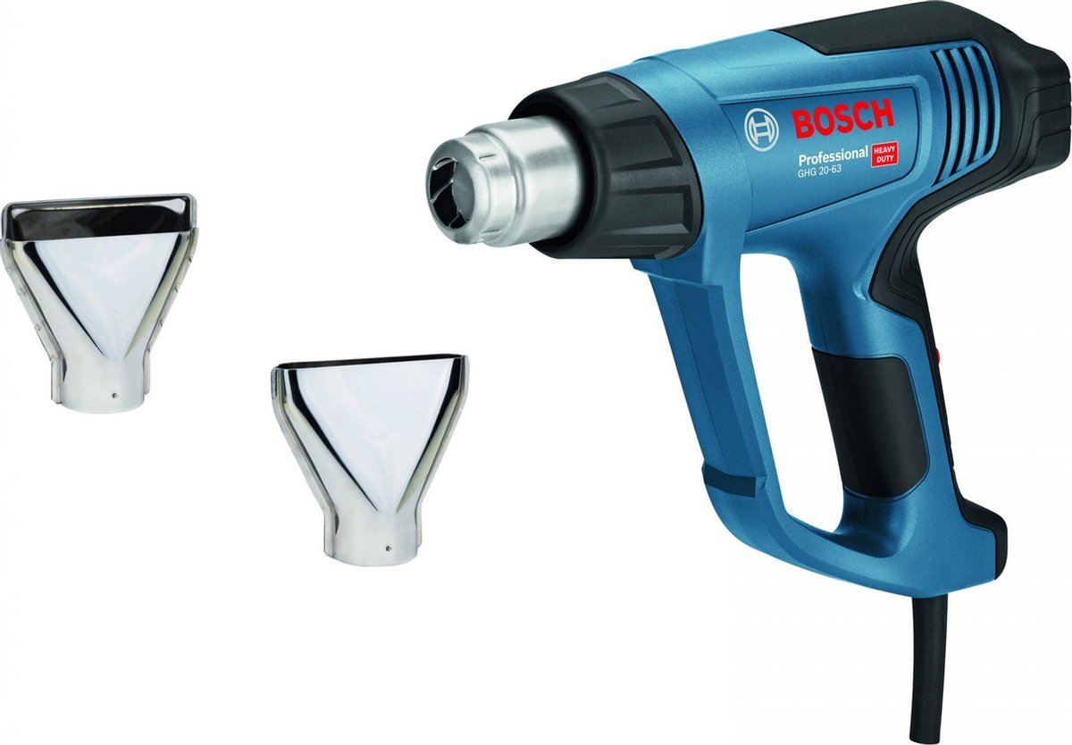 Bosch professional ghg 20-63 heteluchtpistool - 2000w